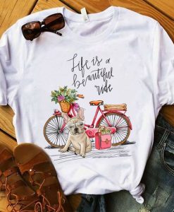 French Bike T-shirt ER01