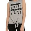 Front Girls Muscle Tank Top ER01