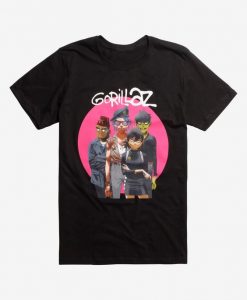 Gorillaz Humanz Group T-Shirt ER01