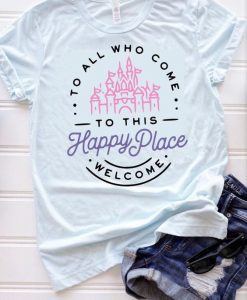 Happy Place T-shirt ER01