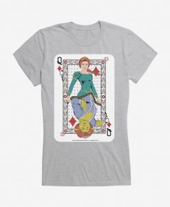 Queen Card Girls T-Shirt ER01