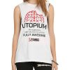 Utopium Girls Muscle Tank Top ER01