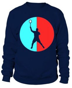 Badminton Racquets Ball Sweatshirt EL01