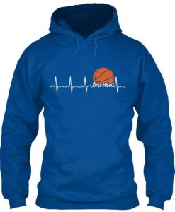 Basketball Heartbeat Hoodie EL01
