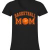 Basketball Mom Ausschnitt T-Shirt AZ01