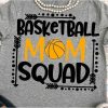 Basketball Silhouette Cameo Mom T-Shirt AZ01