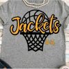 Basketball mama svg Jackets T-Shirt AZ01