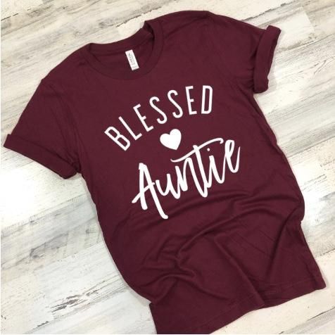 Blessed Auntie T-Shirt AV