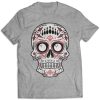 Bowling Sugar Mens Skull T-Shirt DV01