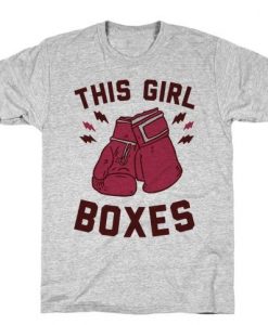 Boxes Girl T Shirt SR30