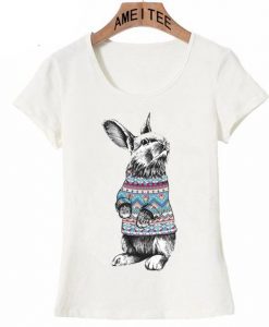 Bunny Design Rabbit T-Shirt EL01