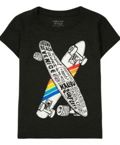 Buy Skateboard Dark grey T-Shirt AI01