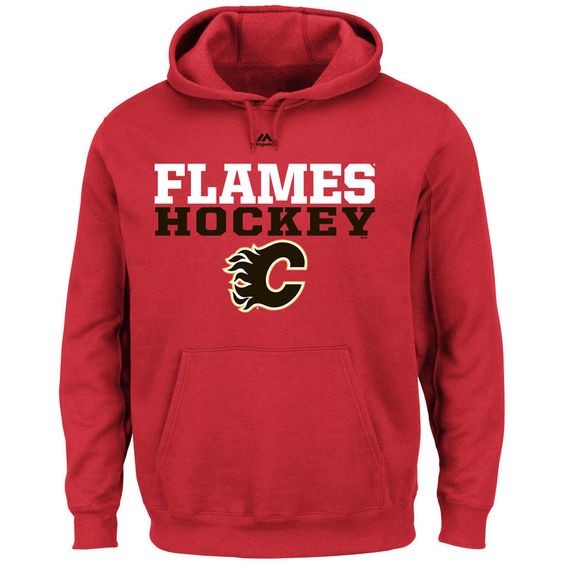 Calgary Flames Majestic Feel Hoodie AV01
