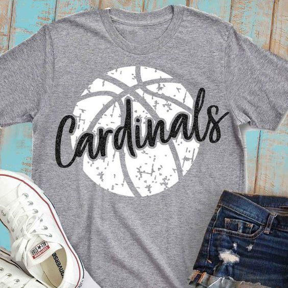 Cardinals svg, basketball T-Shirt AZ01