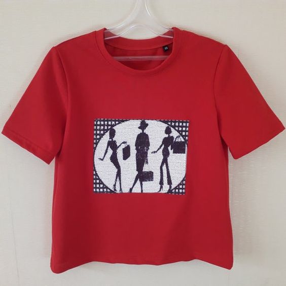Care recommendations Red T-SHIRT ER30