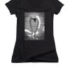 Caring Swans Black T-Shirt AV01