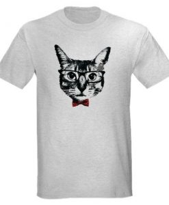 Cat with glasses T Shirt SR30