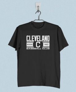 Cleveland Indians Baseball Logo T-shirt FD01