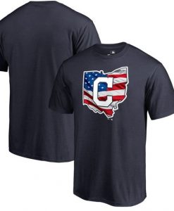 Cleveland Indians Stars & Stripes T-Shirt FD01