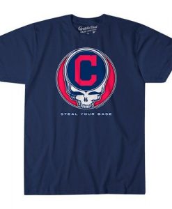 Cleveland Indians Steal Your Base T-shirt FD01