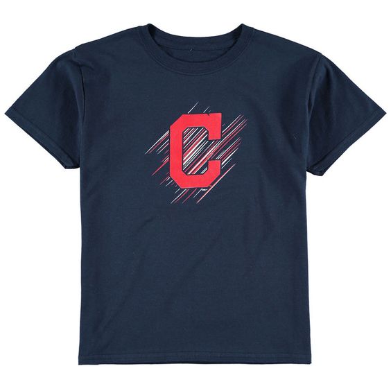 Cleveland Indians Stitches Youth Team Logo T-Shirt FD01
