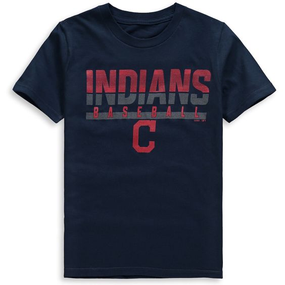 Cleveland Indians Wild Card Cotton T-Shirt DV01