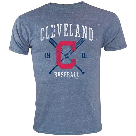 Cleveland Indians Youth Heather T-Shirt FD01