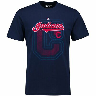 Cleveland Indians navy T-shirt FD01