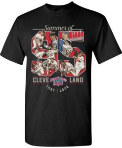 Cleveland Indians summer of 95 T-shirt FD01