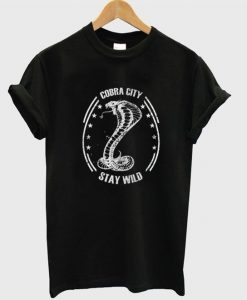 Cobra city stay wild t-shirt ER31