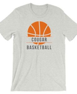 Cougars Basketball Tee T-Shirt AZ01