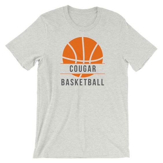 Cougars Basketball Tee T-Shirt AZ01