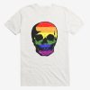 Create Pride Rainbow Mens Skull T-Shirt DV01