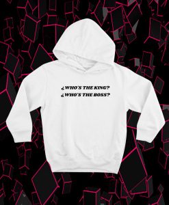 Daechwita SUGA AGUST D Who's the king Who's the boss Hoodie