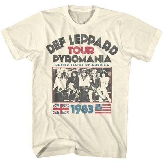 Def Leppard Men's T-shirt VL