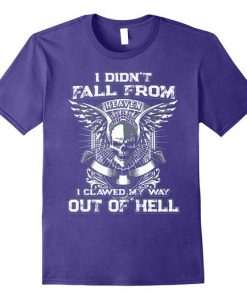 Dindt Fall Heaven Clawed Hell T-Shirt DV01