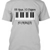 Discover Piano Man Davy T-Shirt AZ01