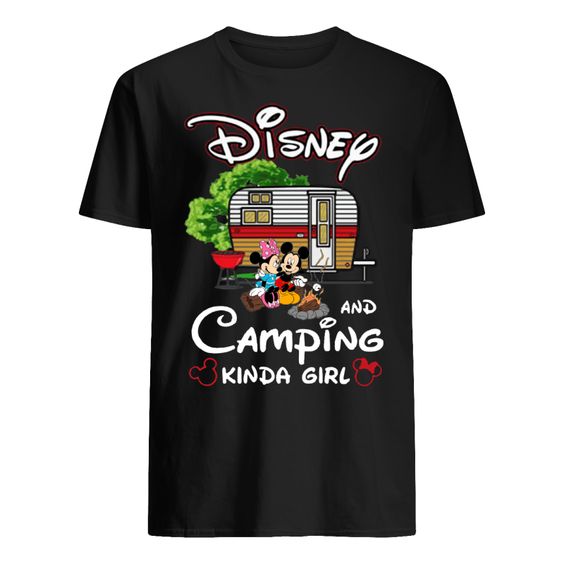 Disney And Camping T-shirt SR01