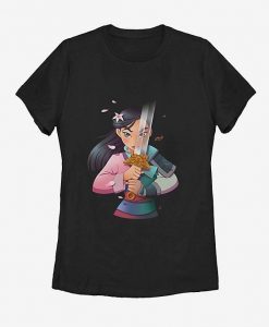 Disney Mulan Anime T Shirt SR01