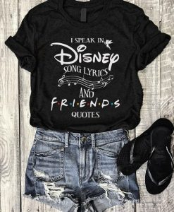 Disney and f.r.I.e.n.d.s T-shirt AI01