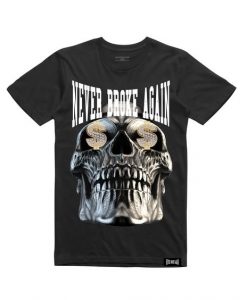 Dolla Sign Black Mens Skull T-Shirt DV01