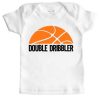 Double Dribbler, Newborn Basketball T-Shirt AZ01