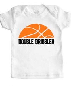 Double Dribbler, Newborn Basketball T-Shirt AZ01