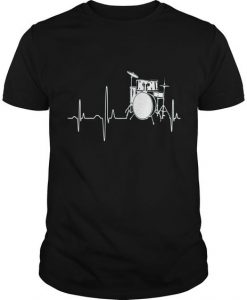 Drums Heartbeat Gift T-Shirt AZ01