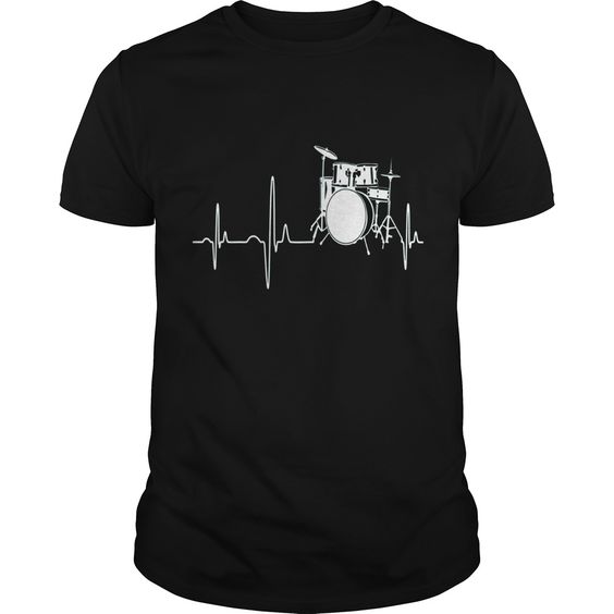 Drums Heartbeat Gift T-Shirt AZ01