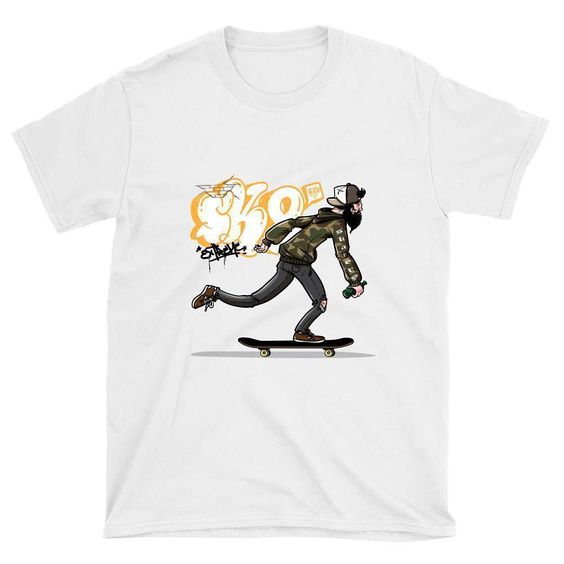 Extreme Sk8 Skateboard T-Shirt AI01