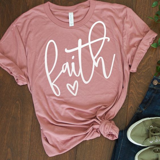 Faith Love Cute T-Shirt DV01