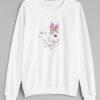 Faux Pearl Rabbit Sweatshirt EL01