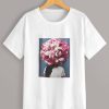 Floral And Figure T-Shirt AV01