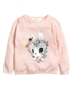 Flower Rabbit Sweatshirt EL01